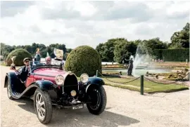  ??  ?? The Type 55 Bugatti beat a Delage D8-120 and a Lamborghin­i Miura S to win Best in Show