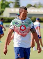  ??  ?? New recruit Kane Evans is set to make his Warriors debut against Manly tonight.