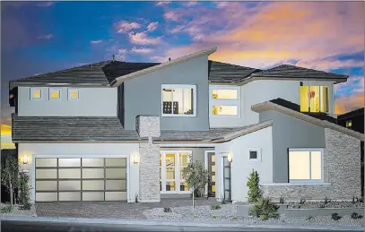  ?? Pulte Homes ?? Blackrock by Pulte Homes at Macdonald Ranch in Henderson has sold out its first two phases.