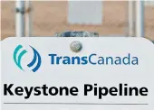  ?? JEFF MCINTOSH/THE CANADIAN PRESS 2015 ?? The Trump administra­tion did not indicate whether it would appeal Thursday’s ruling on the pipeline project.