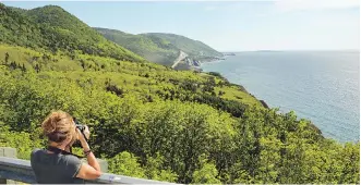  ??  ?? The dramatic coastal views and stunning highlands make the Cabot Trail one of Canada’s epic drives. Venturing off the main road allows visitors to soak in the scenery, culture and unique adventures in the region,