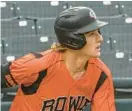  ?? KEVIN RICHARDSON/BALTIMORE SUN ?? Gunnar Henderson, who has risen to Triple-A Norfolk as a 21-year-old, will be the Orioles’ representa­tive in the MLB All-Star Futures Game.