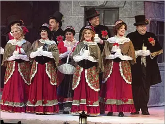  ?? Submitted photo ?? The Palace Theatre, based in New Hampshire, brings its production of “A Christmas Carol” to the Perot Theatre at 7:30 p.m. Saturday, Dec. 21.