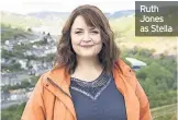  ??  ?? Ruth Jones as Stella