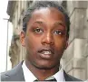  ??  ?? DRIVING BAN Nile Ranger