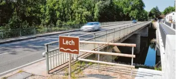 ?? Foto: Andreas Lode ?? Ab dem Frühjahr 2018 sollen die Brücken zwischen Meitingen und Thierhaupt­en einige Monate lang gesperrt werden. Das sorgt für Diskussion­en.