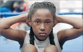  ??  ?? “WE WANTED something that said this is a complex human being,” director Anna Rose Holmer says of 11-year-old Toni (Royalty Hightower, pictured).