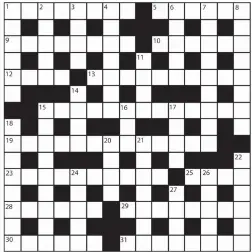  ?? PRIZES of £20 will be awarded to the senders of the first three correct solutions checked. Solutions to: Daily Mail Prize Crossword No. 15,642, PO BOX 3451, Norwich, NR7 7NR. Entries may be submitted by second-class post. Envelopes must be postmarked no l ??