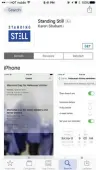  ?? (Screenshot) ?? DETAILS OF the new ‘Stand Still’ app are seen on an iPhone.