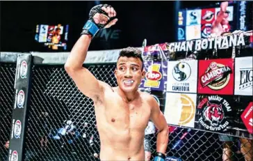  ?? ONE ?? ‘[Our] country is changing, war is in the past, and I want to show that Cambodia is [once again] a great country like it was,’ Cambodian MMA star Chan Rothana said before his fight in Manila tonight.