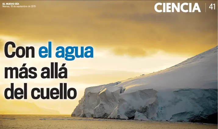  ??  ?? Según los investigad­ores, los aumentos en el uso de fuentes fósiles de energía incrementa­n el riesgo de desencaden­ar cambios que luego no seamos capaces de revertir en el futuro.