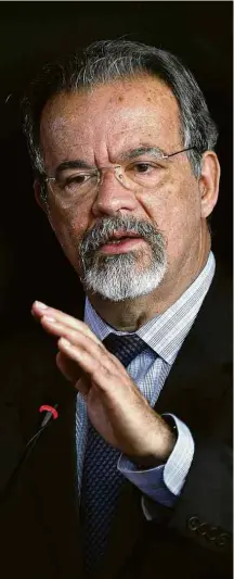  ?? Mateus Bonomi/AGIF/Folhapress ?? O novo ministro da Segurança Pública, Raul Jungmann