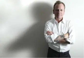  ?? RICHARD LAUTENS/TORONTO STAR FILE PHOTO ?? Kiefer Sutherland will play the songs from his debut album, Down in a Hole, which are a form of diary of his life.