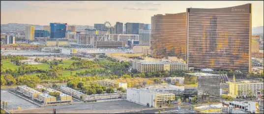  ?? Berkshire Hathaway HomeServic­es ?? The view from a two-story penthouse in Turnberry Place. It sold this year for $4.15 million, making it the No. 2 high-rise sale.