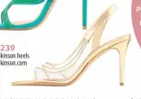  ?? ?? $239
Lana Wilkinson heels lanawilkin­son.com
