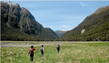  ??  ?? When you walk the Routeburn, it feels like you’re in another, glorious world.