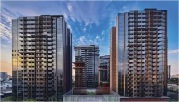  ?? ?? The 1,421 sq ft unit at Jadescape was sold for $3.25 million on Dec 15, 2023