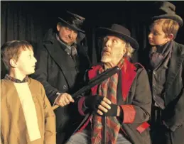  ?? Photo: Phil Mansell ?? Oliver, Bill Sikes, Fagin, Artful Dodger