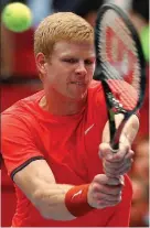  ?? REX ?? No-go for Paris: Kyle Edmund