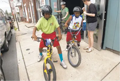  ?? MORNING CALL FILE PHOTO ?? Community Bike Works in Allentown needs bikes — any type in any condition, though 20-inch BMX preferred — for at-risk students to learn to repair.