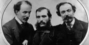  ??  ?? In principio
I tre fratelli Alinari Giuseppe, Leopoldo e Romualdo, 1860, Archivi Alinari Firenze