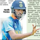  ??  ?? Hardik Pandya