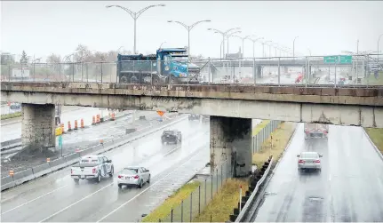  ?? JOHN MAHONEY ?? Highway 40 will close between Highway 13 and St-Jean Blvd. at 6 p.m. on Saturday for the demolition of the Doney Spur line overpass.