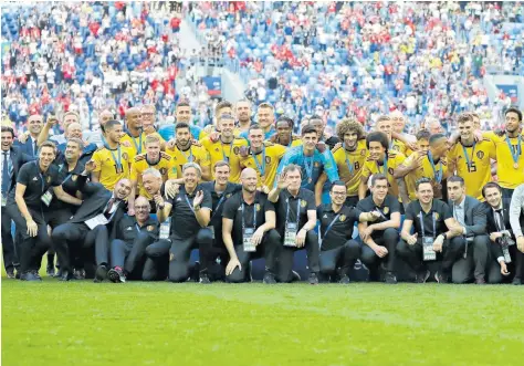  ??  ?? El tercer puesto en Rusia fue lo mejor de Bélgica en la historia de los mundiales