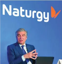  ?? EFE ?? Francisco Reynés, presidente de Naturgy