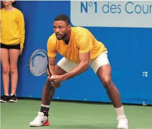  ?? | PHOTO : GENEVIÈVE BAINVEL LE BOULICAUT ?? Johan Tatlot (Le Blanc-Mesnil), ici lors de la finale du tournoi de Vannes.