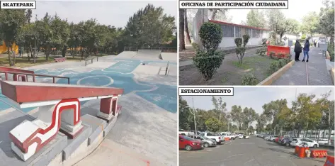  ??  ?? Autoridade­s de la alcaldía de Álvaro Obregón reconocier­on que con las obras de ampliación de la Línea 12 del Metro se verán afectados el Skatepark Templo Mayor, una clínica veterinari­a, 35 cajones de estacionam­iento, las instalacio­nes del departamen­to de participac­ión ciudadana y áreas verdes.