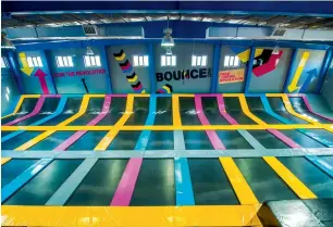  ?? — Supplied photo ?? During Ramadan, BOUNCE is offering unlimited passes for Dh299.