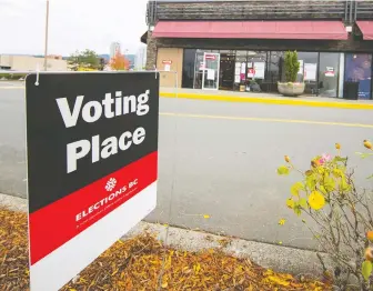  ?? FRANCIS GEORGIAN ?? A UBC professor says low turnout could have been about the lack of enthusiasm for an election.