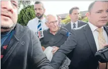  ?? Photo: FAIRFAX ?? Under arrest: Detectives drag Roger Rogerson from his Sydney home.