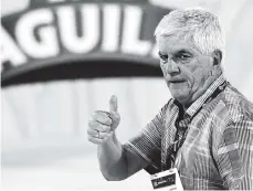  ?? HANSEL VÁSQUEZ ?? El estratega colombo-uruguayo Julio Avelino Comesaña.