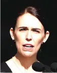  ??  ?? Jacinda Ardern