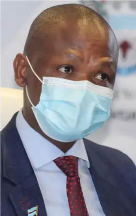  ?? Dr Edwin Dikoloti ?? MINISTER OF HEALTH: