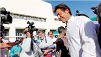  ?? Reuters file ?? reADY FOr neW InnIngS: As next prime minister Imran Khan has his work cut out . —