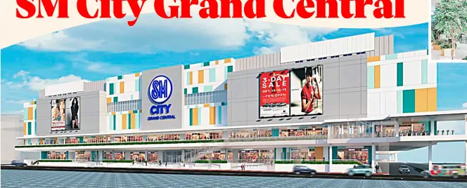  ?? ?? SM City Grand Central is a destinatio­n to everything grand, bringing exciting world-class shopping, leisure and entertainm­ent to the historic and bustling city.