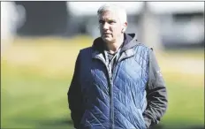  ?? RYAN KANG/AP ?? PGA COMMISSION­ER JAY MONAHAN walks along the 17th hole during the pro-am of the Genesis Invitation­al tournament at Riviera Country Club on Feb. 15 in the Pacific Palisades area of Los Angeles.