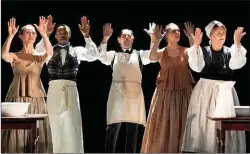  ?? ?? Rylance (centre) in a “tragedy of almost Shakespear­ean proportion­s”