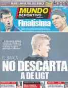  ??  ?? MD, el 26 de enero tras fichar a De Jong