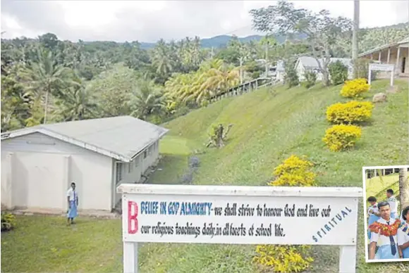  ?? Picture: SUPPLIED ?? Below: The school was establishe­d in 1921 in accordance with the wishes of the then Council of Chiefs who saw the need to educate the iTaukei people in the four administra­tive centres of Fiji.