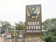  ?? /Supplied ?? Drawing a line: The Nerve Centre in Hluhluwe-iMfolozi Park, where poaching has been intensifyi­ng.