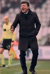  ?? LAPRESSE ?? Walter Mazzarri, 56 anni, tecnico del Toro