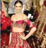  ??  ?? Bollywood films featuring the likes of Deepika Padukone are immensely popular in Pakistan.