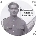  ?? ?? Muhammad Alhim in June 1943