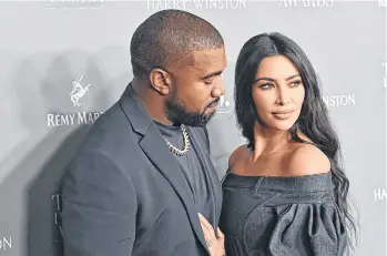  ?? GETTY ?? “Como muchos ustedes saben, Kanye tiene un trastorno bipolar”, dijo la empresaria.