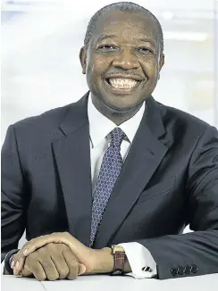  ??  ?? Norman Mbazima, head of Anglo American in SA.