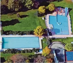  ?? Foto: Stadt Krumbach ?? Wann wird das Krumbacher Freibad eröffnet? Ein genauer Termin stand zuletzt noch nicht fest.